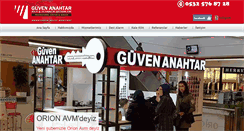 Desktop Screenshot of guvenanahtar.com